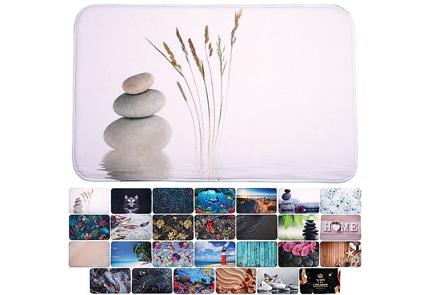 Sanilo Badematte mit Motiv, viele schöne Badteppiche zur Auswahl, rutschhem günstig online kaufen