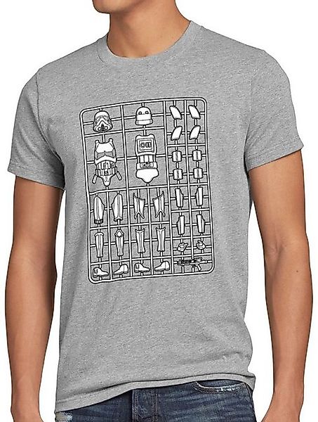 style3 T-Shirt Stormtrooper Bausatz star krieg wars imperium der sterne vad günstig online kaufen