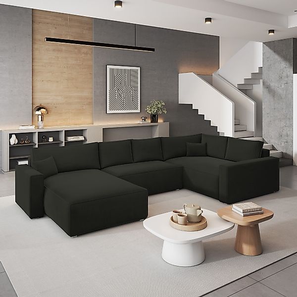 Masseno Ecksofa VELAMI mit Schlaffunktion U-Form, günstig online kaufen