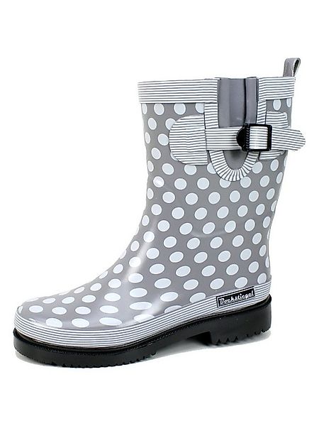 Bockstiegel Regenstiefel Dorin-K grau/multi Gummistiefel günstig online kaufen