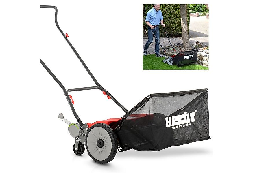 Hecht Spindelmäher 514 mit 50 Liter Fangkorb, 46 cm Schnittbreite, Spiralfö günstig online kaufen