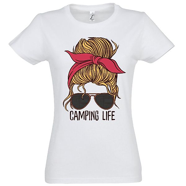 Youth Designz T-Shirt Camping Life Damen günstig online kaufen