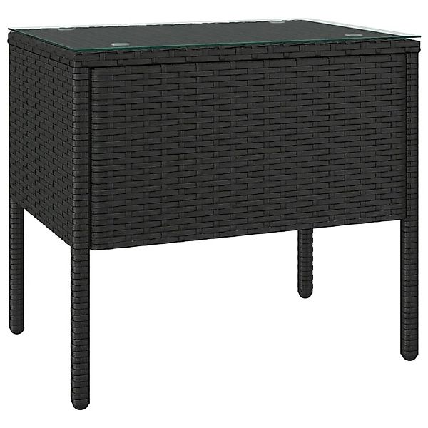 vidaXL Beistelltisch Beistelltisch Schwarz 53x37x48 cm günstig online kaufen