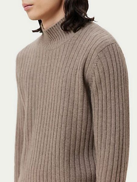 GOBI Cashmere Rollkragenpullover Kaschmir Pullover mit Strukturstrick günstig online kaufen