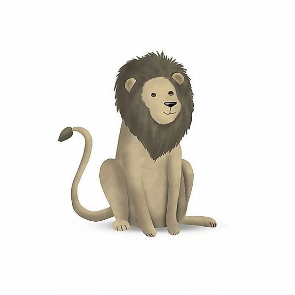 Komar Wandbild Cute Animal Lion günstig online kaufen