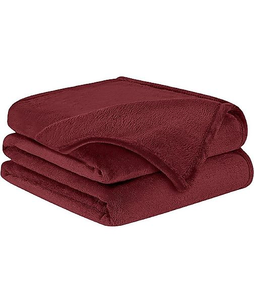 Wohndecke Flauschige Kuscheldecke, weiche Fleecedecke, Sofa Überwurfdecke, günstig online kaufen