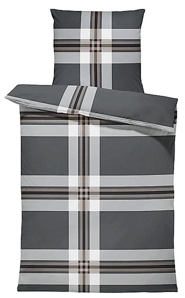 One Home Bettwäsche Winter Gestreift Modern, günstig online kaufen