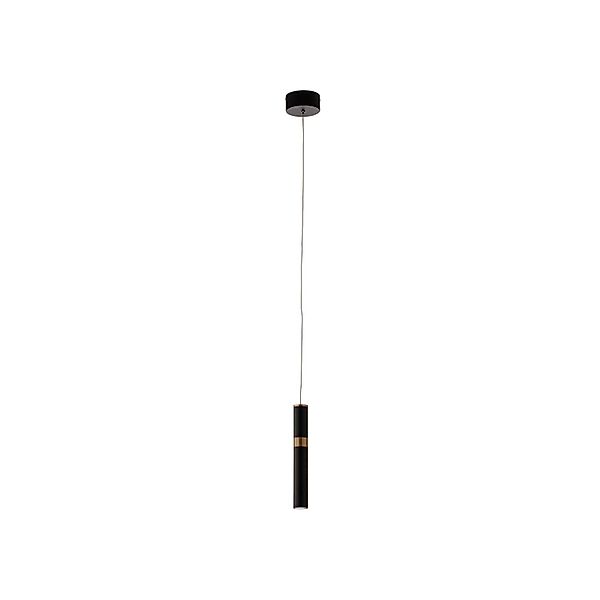 Lucande LED Bjarko 9648001 Modern in Schwarz aus Metall 1-flammig Küchenleu günstig online kaufen