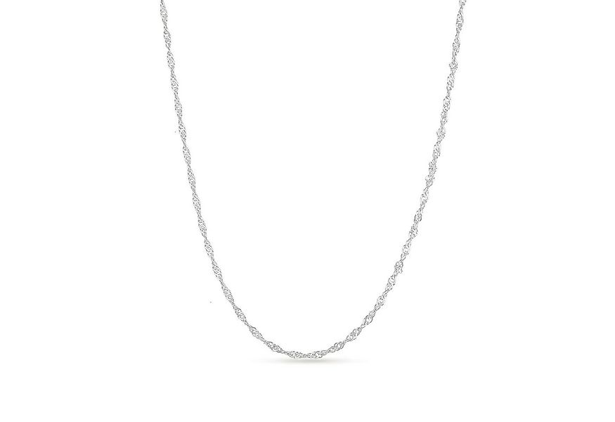 Einzelstück Silberkette Halskette Singapurkette 925 Sterling Silber minimal günstig online kaufen
