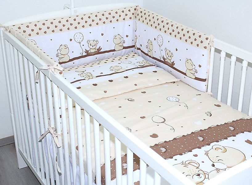 Primawela Babybettwäsche 3 teiliges Baby Bettset mit Bettwäsche und Nestche günstig online kaufen