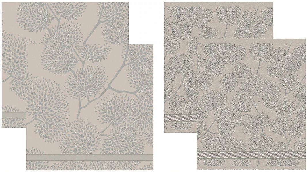 DDDDD Geschirrtuch "DDDDDD Kombi-Set TREES, aus 2 Geschirrtüchern & 2 Küche günstig online kaufen