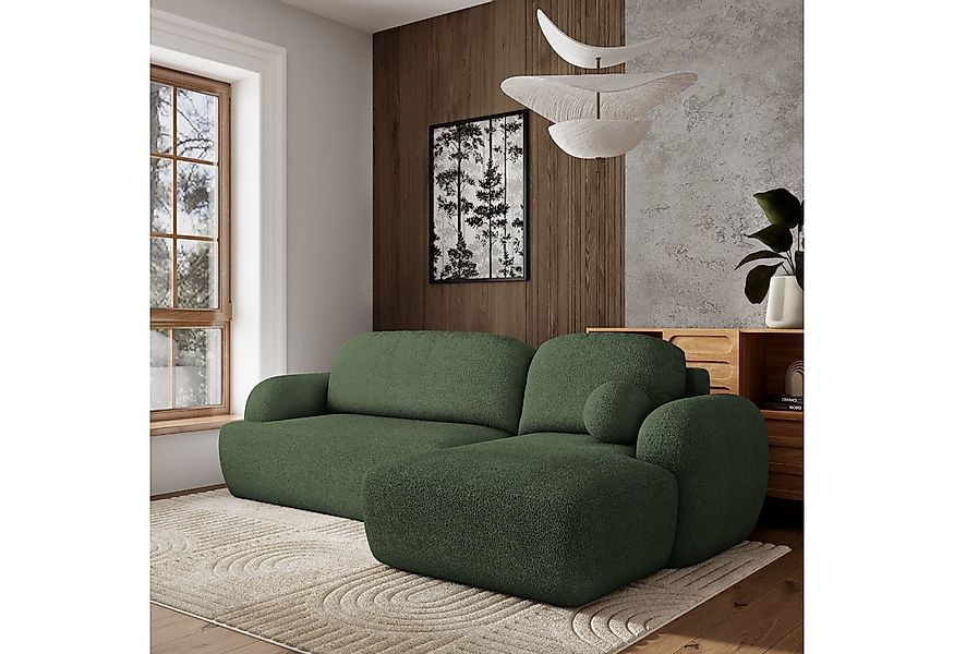 Masseno Ecksofa MODENZA mit Schlaffunktion L-Form, Sofa mit Bettkasten günstig online kaufen
