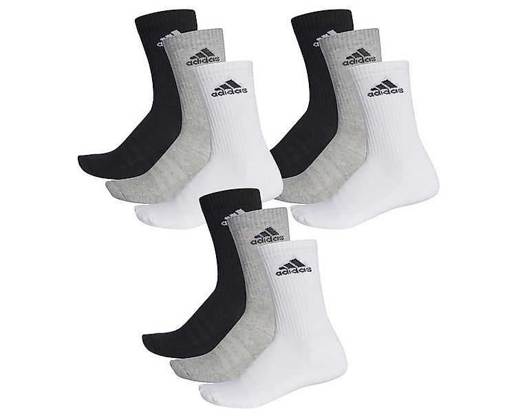 adidas Performance Socken 3S CUSHIONED CREW 9P (Spar-Pack, 9-Paar, 9er-Pack günstig online kaufen