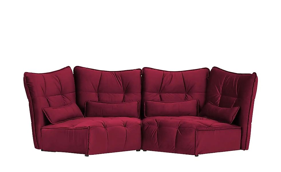 Einzelsofa  Jeaneva ¦ rot ¦ Maße (cm): B: 300 H: 101 T: 151.0 Polstermöbel günstig online kaufen