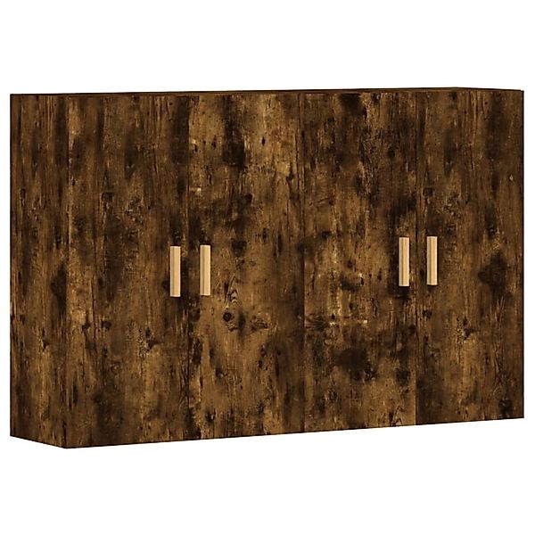vidaXL Wandschränke 2 Stk Räuchereiche Holzwerkstoff 3197878 günstig online kaufen