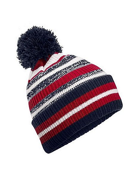 Goodman Design Strickmütze Bommelmütze Winter Beanie aus Recycelten Polyest günstig online kaufen