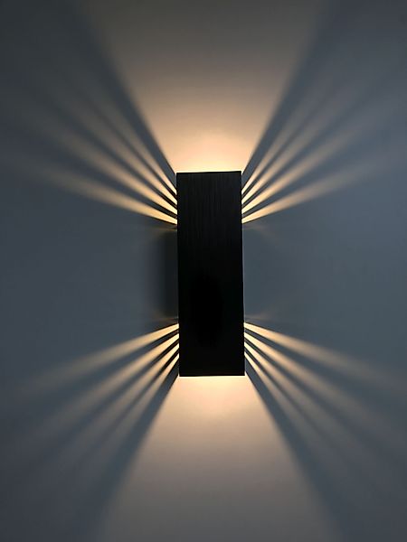 SpiceLED LED Wandleuchte Black Edition, Warmweiß günstig online kaufen