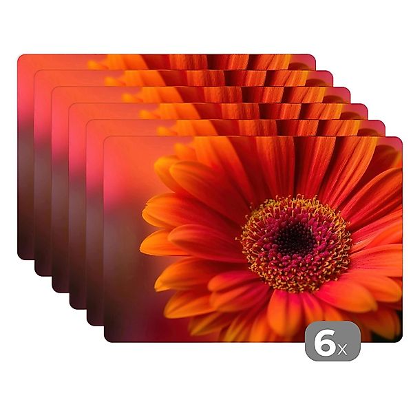 MuchoWow Platzset Orange - Gerbera - günstig online kaufen