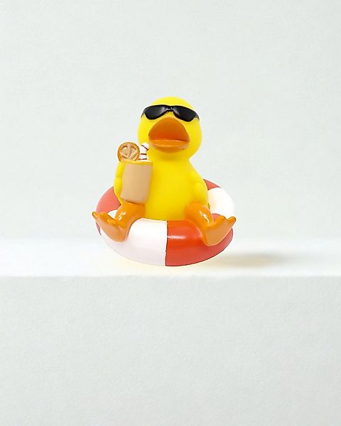 Close Up Badezimmer-Set Badeente mit Schwimmring Summertime günstig online kaufen