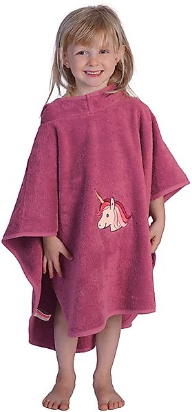 Wörner Badeponcho "Einhorn Poncho", 1 Stk. maschinenwaschbar, trocknergeeig günstig online kaufen