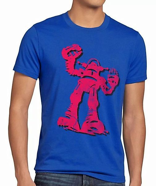 style3 Print-Shirt Herren T-Shirt Hero Robot Big Bang Sheldon TV Serie Robo günstig online kaufen