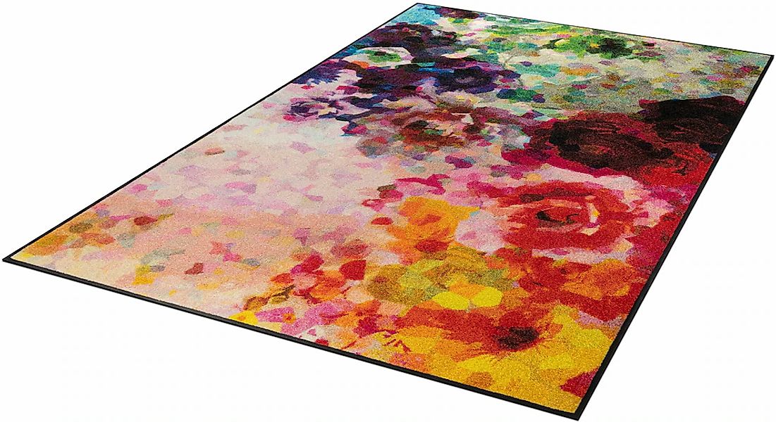 wash+dry by Kleen-Tex Teppich "Colour Blast" rechteckig 7 mm Höhe günstig online kaufen