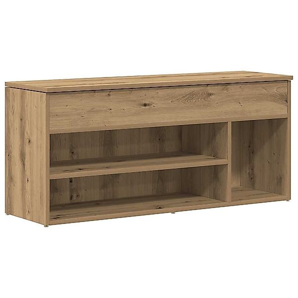 vidaXL Schuhregal Schuhbank Artisan-Eiche 102x30,5x45 cm günstig online kaufen