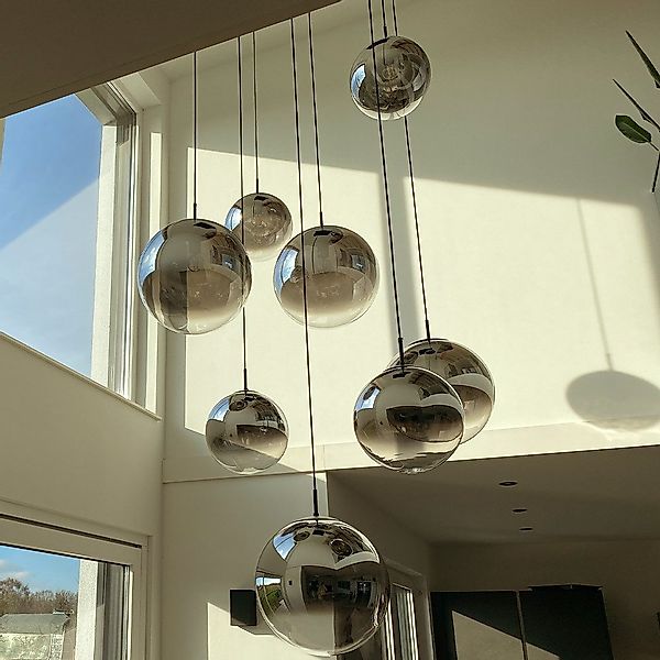 s.luce Pendelleuchte Galerieleuchte Progress Glas mit günstig online kaufen