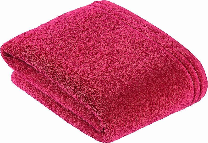 Vossen Saunatuch "Calypso" mit schmaler Bordüre günstig online kaufen