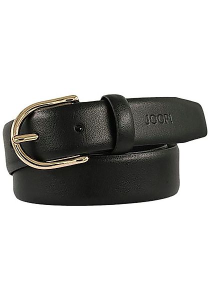 JOOP! Ledergürtel abgerundete Dornschließe, Breite 3 cm günstig online kaufen