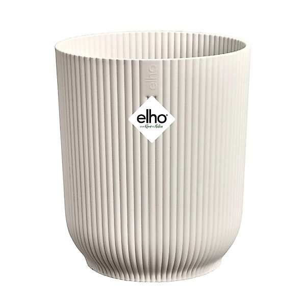 Elho Blumentopf Vibes Fold Orchidee Hoch Ø 12,5 cm Leinenweiß günstig online kaufen