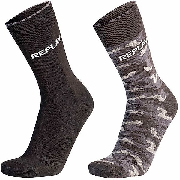 Replay Socken Leg Logo & Camouflage günstig online kaufen