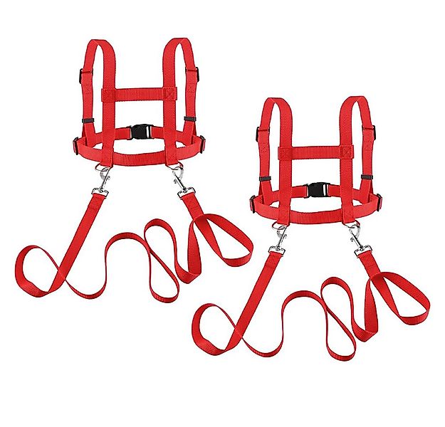 CLTYQ Spielzeug-Gartenset 2 Stück Pferdeleinen Rot Pferdegeschirr für Kinde günstig online kaufen