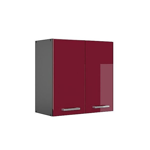 Vicco Hängeschrank R-Line, Bordeaux Hochglanz/Anthrazit, 60 günstig online kaufen