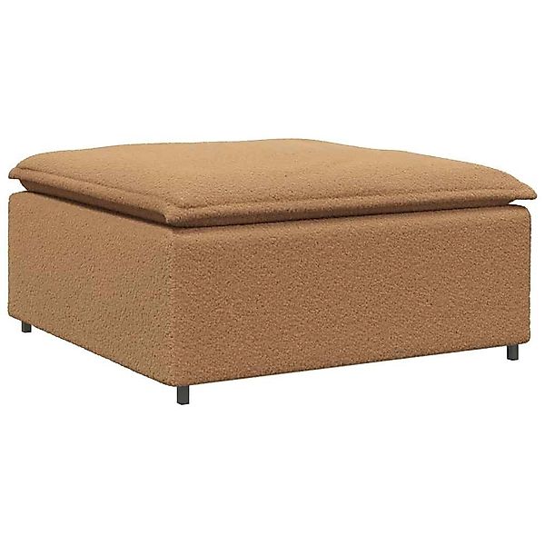vidaXL Sofaelement Modulares Sofa Fußhocker-Modul Beige günstig online kaufen