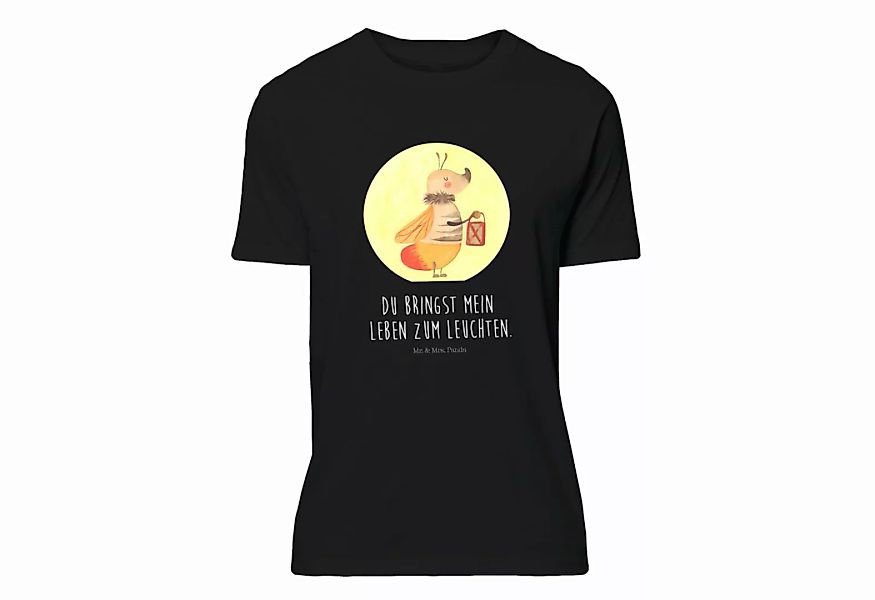Mr. & Mrs. Panda T-Shirt Glühwürmchen - Schwarz - Geschenk, Tiere, magisch, günstig online kaufen