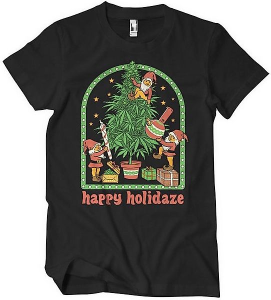 Steven Rhodes T-Shirt Happy Holidaze T-Shirt günstig online kaufen