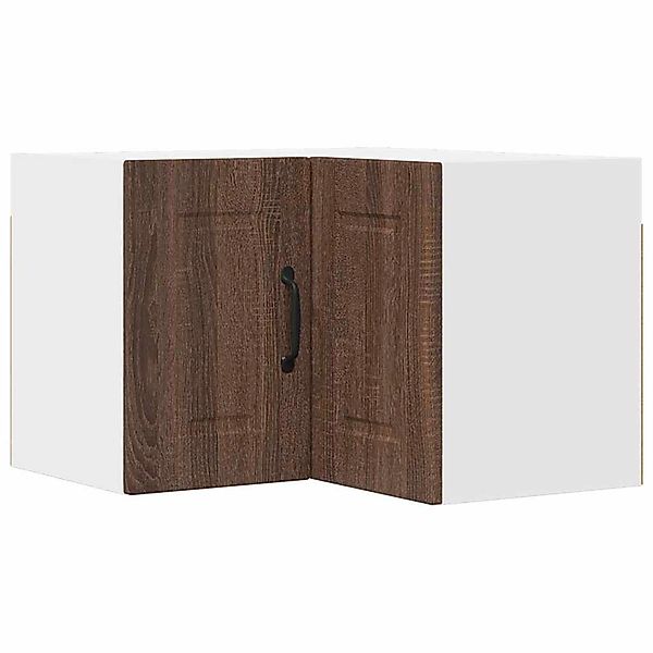 vidaXL Küchenwandschrank mit Regal Braun Eichen-Optik 57 x 57 x 40 cm 88531 günstig online kaufen