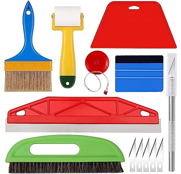 TUWENA Tapetenspachtel 13-teiliges Set Tapetenwerkzeuge, Präzises Tapeten G günstig online kaufen