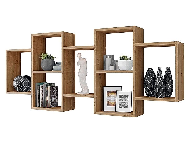 MIRJAN24 Wandregal Trio 001, 161x18x65 cm, günstig online kaufen