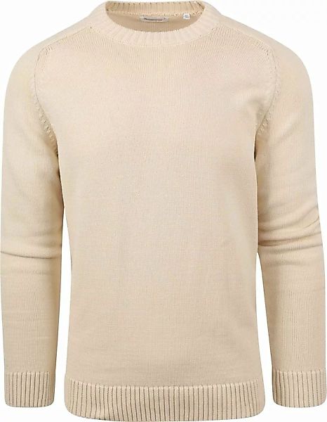 KnowledgeCotton Apparel Pullover Ecru - Größe XL günstig online kaufen