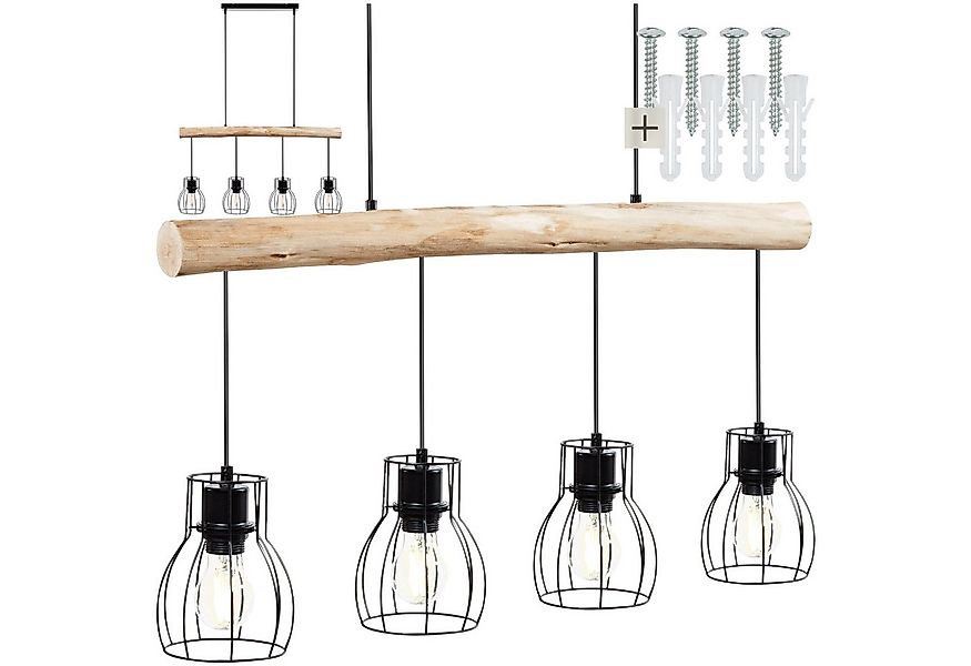 tectake Deckenleuchten Pendelleuchte, Stilvolle Pendelleuchte im angesagten günstig online kaufen