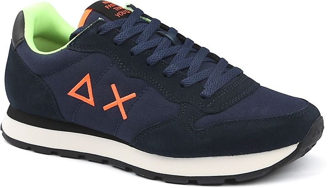 Sun68 Sneaker Tom Fluo Navy Blue  - Größe 46 günstig online kaufen