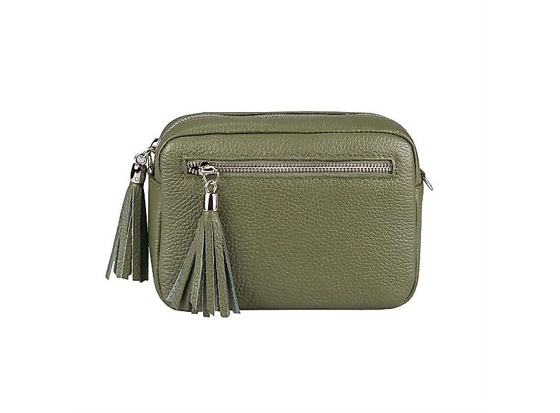 ITALYSHOP24 Schultertasche Made in Italy Damen Leder Tasche CrossOver, als günstig online kaufen