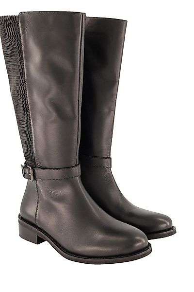 Ulla Popken Lederstiefel XL-Schaft Weite H Stiefel günstig online kaufen