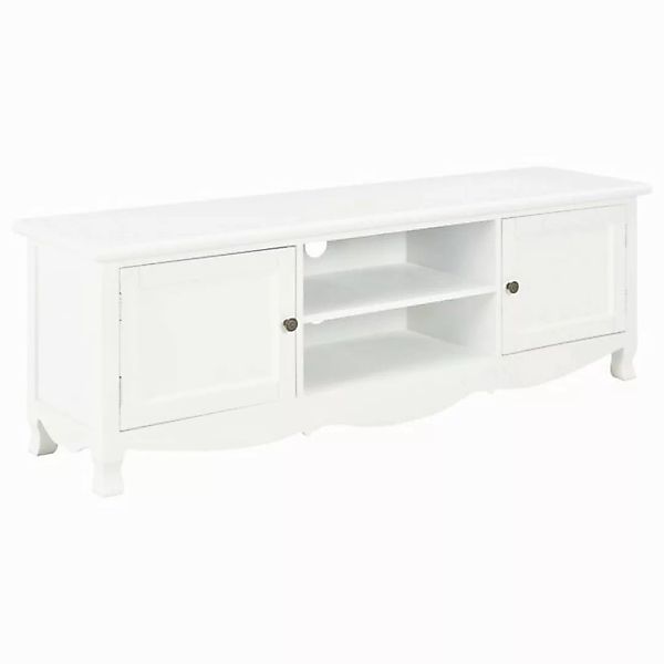 furnicato TV-Schrank Weiß 120x30x40 cm Holz (1-St) günstig online kaufen