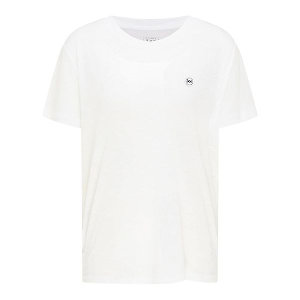 Lee Crew Kurzärmeliges T-shirt M Bright White günstig online kaufen
