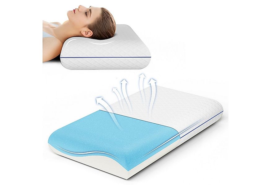 ROYGBIV Nackenstützkissen Memory Foam Kissen, Orthopädisches Kissen, 12cm H günstig online kaufen