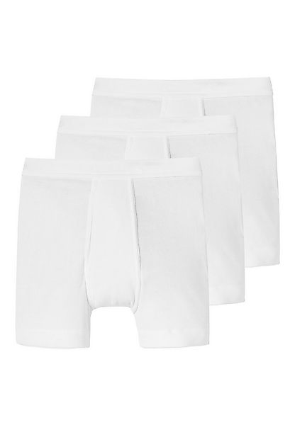 Schiesser Retro Boxer 3er Pack Essentials Doppelripp (Spar-Set, 3-St) Long günstig online kaufen