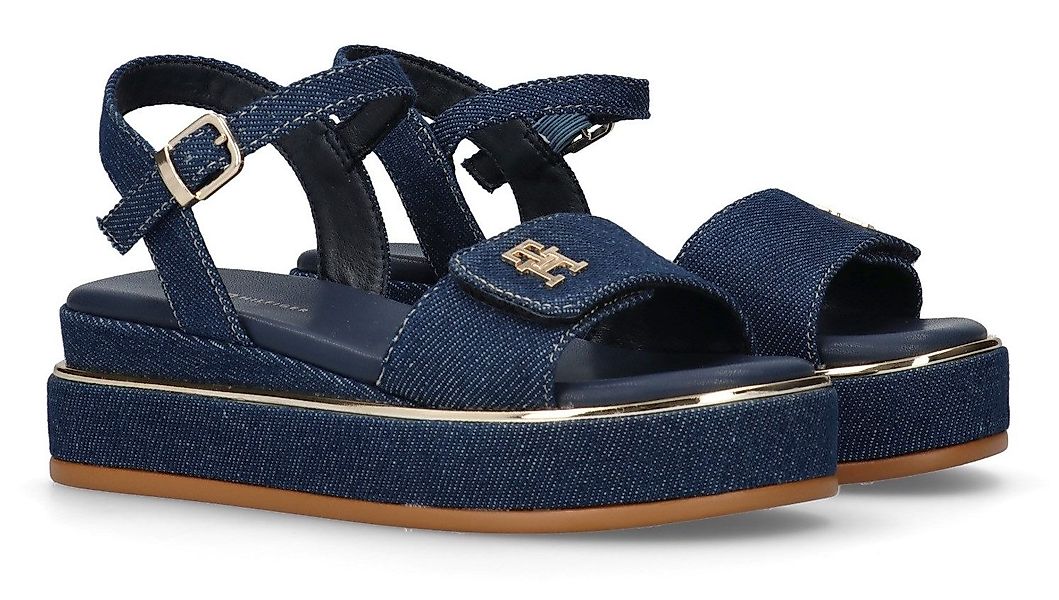 Tommy Hilfiger Plateausandale, Sandalette, Slides, Jeans günstig online kaufen